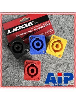 มี4สีให้เลือก LIDGE YM115 SPEAKON JACK speakon YM-115 YM 115 สเปคคอน ตัวเมีย เหลี่ยมเล็ก สเปคค่อนลำโพง สเปคค่อน