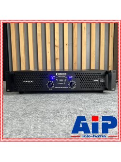 COMSON PA-200 poweramp เพาเวอร์แอมป์ แอมป์ PA 200 250+250วัตต์ RMS POWER AMP COM SON คมสันต์ เอไอ-ไพศาล
