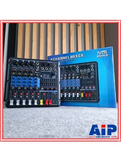 NTS SMK-6 MIXER บลูทูธ รุ่นใหม่ มิกเซอร์ 6 ช่อง มิกซ์คาราโอเกะ เอฟเฟคแท้ มิกซ์ขนาดเล็ก เอ็นทีเอส SMK6 เอไอ-ไพศาล