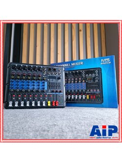 NTS SMK-8 MIXER บลูทูธ รุ่นใหม่ มิกเซอร์ 8 ช่อง มิกซ์คาราโอเกะ เอฟเฟคแท้ มิกซ์ขนาดเล็ก เอ็นทีเอส SMK8 เอไอ-ไพศาล
