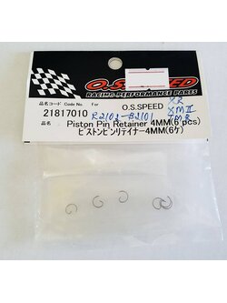 Piston Pin Retainer 4mm. (6 pcs)