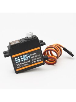 เซอร์โว Emax ES3054 เฟืองเหล็ก 17กรัม 60องศา แรงดึง3-3.5โล ใช้ไฟ 4.8-6.0v Digital Servo