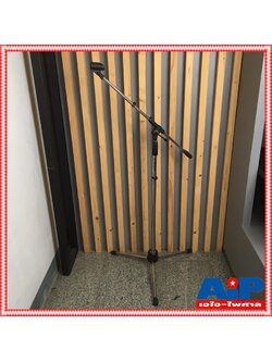 ขาไมค์สแตนเลส COMPACT PRO-SSM คอมแพ็คขาตั้งไมค์บูม ขาตั้งไมค์ตั้งพื้น แข็งแรงทนทาน ทนทุกการใช้งาน น้ำหนัก 3 kg. เอไอ-ไพศาล