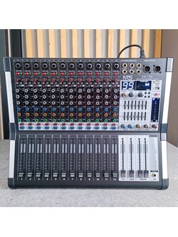 NTS KM-12N MIXER+EFX USB+บลูทูส เอ็นทีเอส มิกเซอร์อนาล็อก 12 ช่อง KM 12N KM12N เอไอ-ไพศาล