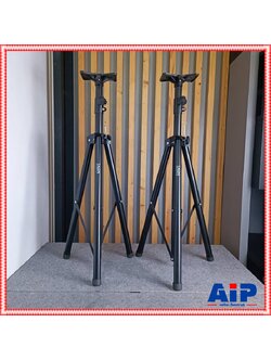 2ต้น TADA SPS-602B ขาตั้งลำโพง ข้อต่อเหล็ก ขาตั้งตู้ลำโพงเหล็กสีดำ ข้อต่อทุกส่วนทำจากเหล็ก ขาตั้งลำโพงแบบสามขา SPS 602B SPS602B เอไอ-ไพศาล