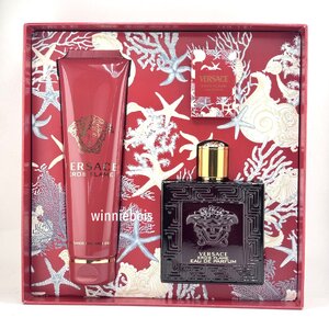 ชุดน้ำหอม VERSACE Eros Flame Giftset EDP 100 ml + shower 150 ml + EDP 5 ml