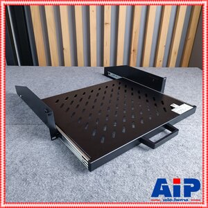 สีดำ NPE SLIDE TRESTLE SUPPORT OS-700 ถาดสไลด์ ถาดรองสไลด์ ถาด สไลด์ ใส่แร็ค วาง มิกเซอร์ OS700 OS 700 เอไอ-ไพศาล