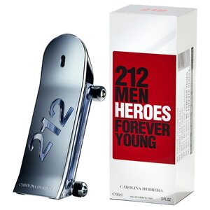 น้ำหอมแท้100% Carolina Herrera 212 MEN Heroes Forever Young EDT 90ml