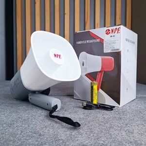NPE SR-11 โทรโข่ง อัดเสียง ชาร์จแบตได้ USB Bluetooth Megaphone SR 11 SR11 เอไอ-ไพศาล