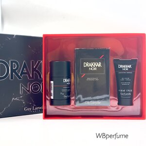 Gift Set Drakkar Noir by Guy Laroche Cologne for Men 3pc SET ชุดสุดคุ้ม