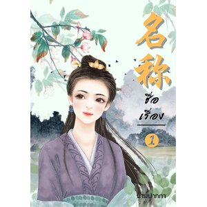 ปกนิยายจีนโบราณ แนวภาพวาดสาวงาม