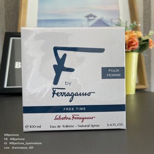 น้ำหอมแท้100% F by Ferragamo Free Time EDT 100 ML.