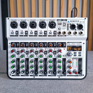 MICROTECH MT-7Q mixer มิกเซอร์ อนาล็อก เอฟเฟคแท้ บลูทูธ ไมโคร เทค MT 7Q MT7Q เอไอ-ไพศาล