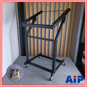 ชั้นวางเครื่องเสียง NTS ST-9 AUDIO RACK ST 9 9U NTS RACK พร้อมล้อ ST9 ชั้นวางแอมป์ แร็กใส่เครื่องเสียง เอไอ-ไพศาล