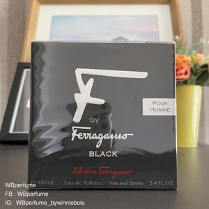 🔥ขายดี🔥 น้ำหอม แท้100% Salvatore ferragamo F Black By Ferragamo edt 100ml
