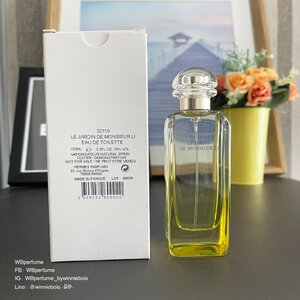 น้ำหอมแท้100% Hermes Le Jardin De Monsieur Li EDT 100ml TESTER