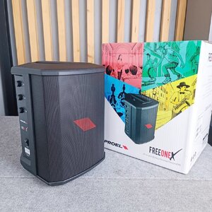 PROEL FreeOneX ลำโพงพกพา 6 นิ้ว แอมป์ในตัว ความดัง 115 dB 400 วัตต์ Class-D มีแบตในตัว โปรเอล Free-OneX Free OneX เอไอ-ไพศาล