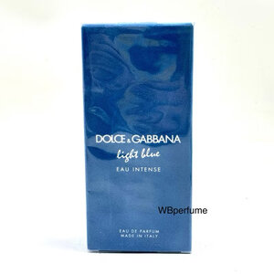 น้ำหอมของแท้ 100% Dolce & Gabbana Light Blue Eau Intense EDP Women 100 ml.