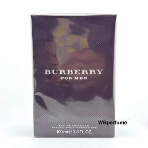 น้ำหอม Burberry classic Original for Men 100 ml. พร้อมกล่อง ของแท้ 100%