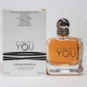น้ำหอมแท้100% Emporio Armani In Love with you EDP 100ml. TESTER