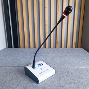 NPE CM-1000M CHIME MIC ไมค์ตั้งโต๊ะ ประชาสัมพันธ์ เอ็นพีอี ไมค์ประกาศ มีปุ่มเสียงพูด/ระฆัง CM 1000M CM1000M เอไอ-ไพศาล