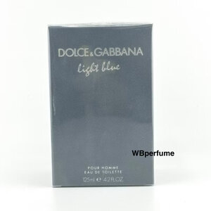 น้ำหอมแท้100% DOLCE & GABBANA Light Blue Pour Homme Edt 125 มล.