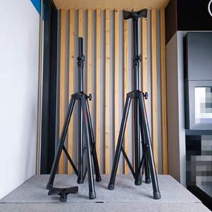 2ต้น DECCON PS-500M ขาตั้งลำโพง ข้อต่อเหล็กทั้ง2จุด แถมแป้นยึด ขาลำโพง ขาตั้งลำโพง3แฉก PS 500M เดคคอน PS500M เอไอ-ไพศาล