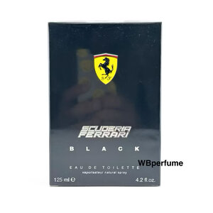 น้ำหอมแท้100% Ferrari black Men EDT 125 ML.