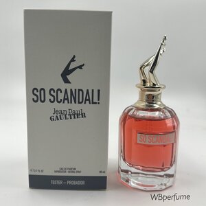 น้ำหอมแท้100% Jean Paul Gaultier So Scandal edp 80ml TESTER