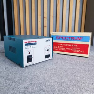 SPECTRUM 200W 12V INVERTER 200วัตต์ หม้อแปลงไฟจาก DC เป็นไฟ AC อินเวอร์เตอร์ หม้อแปลงไฟ DC 12V เครื่องแปลงไฟ เอไอ-ไพศาล