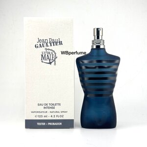 น้ำหอมแท้100% Jean Paul Gaultier Ultra Male EDT Intense 125ml Tester
