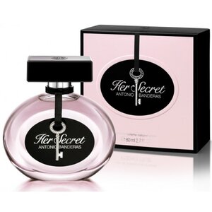 น้ำหอม แท้100% ANTONIO BANDERAS HER SECRET EAU DE TOILETTE FOR WOMEN 80ML