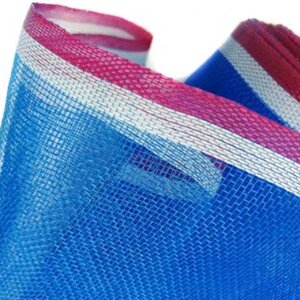 มุ้งไนลอนสีฟ้า