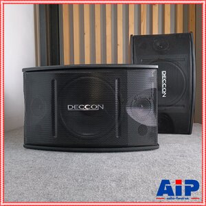 1คู่ DECCON KTV-10 ตู้ลำโพงคาราโอเกะ 10นิ้ว เดคคอน KTV 10 ตู้ลำโพงคาราโอเกะ KTV10 DEC CON ตู้ลำโพง ลำโพง คาราโอเกะ ดอกลำโพง 10นิ้ว เอไอ-ไพศาล