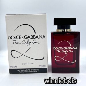 น้ำหอมแท้100% DOLCE&GABBANA The Only One 2 Eau de Parfum ขนาด 100 มล. TESTER