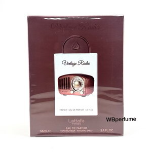 น้ำหอม Lattafa Vintage Radio edp 100ml