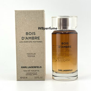 น้ำหอม แท้100% Karl Lagerfeld Bois d'Ambre edt 100ml กล่องเทสเตอร์