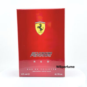 น้ำหอมแท้100% Ferrari red for Men EDT 125 ML.