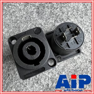 1ตัว แจ็ค SPEAKON ตัวเหลี่ยม MITSUMI สเปคคอนติดแท่น สเปคคอนตัวเมีย เหลี่ยม สเปคคอนตัวเหลี่ยม ติดแท่น รุ่นราคาประหยัด เอไอ-ไพศาล