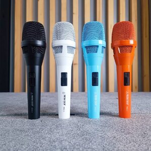 มี 4สี ให้เลือก สีดำ/สีขาว/สีฟ้า/สีส้ม MICROTECH PRO.II ไมค์สาย ไมค์โครโฟน พร้อมสาย5เมตร MICRO TECH PRO II ไมโครเทค ไมค์คาราโอเกะ ไมค์ ไมค์ร้องเพลง MICCROPHONE เอไอ-ไพศาล