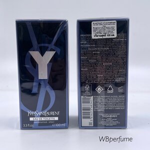 น้ำหอม ป้ายห้าง YSL Y edt 100ml รุ่น 2022 กล่องซีล