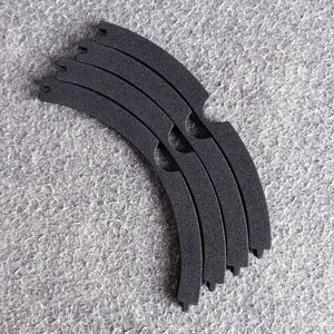 (1ชุด มี4ชิ้น) ขอบทับลำโพง 6.5นิ้ว 4ชิ้น เว้ากลาง ขอบทับ ลำโพง คิ้วลำโพง ฟองน้ำขอบลำโพง อะไหล่ดอกลำโพง6.5นิ้ว เอไอ-ไพศาล