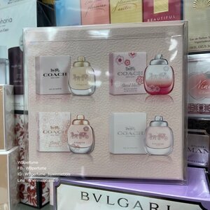น้ำหอมแท้100% Coach giftset 4 ขวด ขวดละ 4.5มิล