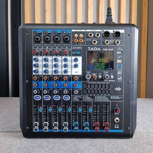 TADA AM-Q4P powermixer 350 watt EFX USB บลูทูส TA DA มิกเซอร์อนาล็อก AM Q4P ธาดา AMQ4P เอไอ-ไพศาล