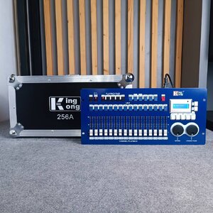 King Kong 256A บอร์ด DMX พร้อมแร็ค นำเข้าโดยบริษํท TADA บอร์ดควบคุมไฟเวที DMX Lighting Controller KK 256A KK256A เอไอ-ไพศาล
