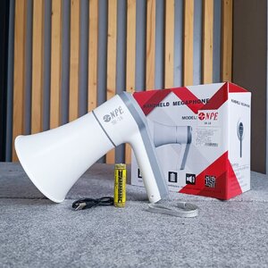 NPE SR-18 โทรโข่ง อัดเสียง ชาร์จแบตได้ USB Bluetooth Megaphone SR 18 SR18 เอไอ-ไพศาล
