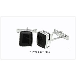 กระดุมแขนเสื้อ (Silver Cufflinks)