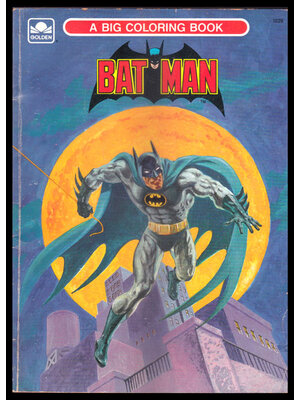 สมุดภาพฝึกระบายสี BAT MAN 006634