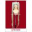วิกผมทวินเทล สีทองบลอนด์ซีด พร้อมจุกผมต่อ Pale Blonde Twintails Cosplay Wig