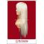 วิกผมเลดี้กาก้า สีบลอนด์ซีด Lady Gaga Cosplay Wig